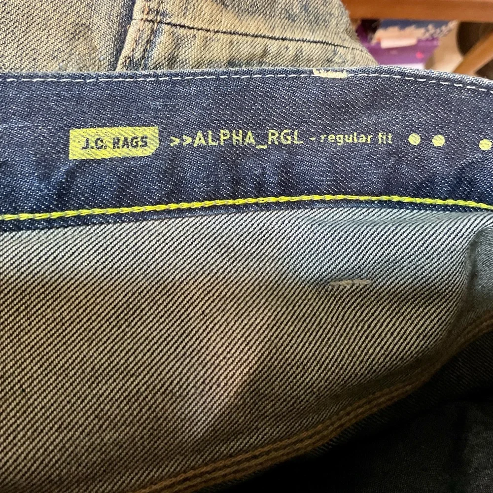 J.C. Rags Alpha Regular Fit Button Fly Jeans - Picture 6 of 8
